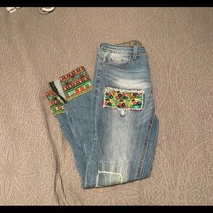 Desigual Patch Jeans
